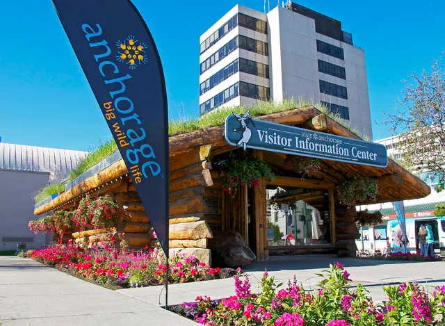 Visit Anchorage Log Cabin Visitor Information Center
