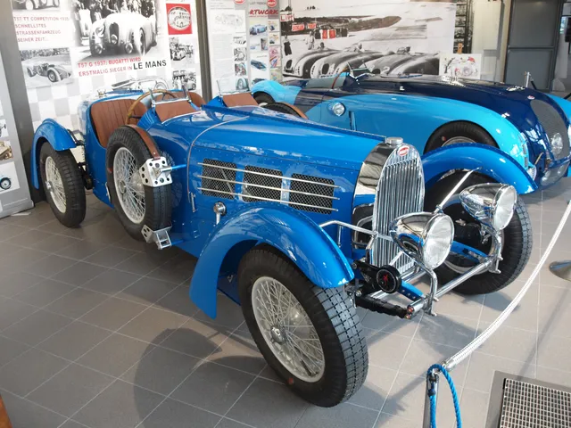 Bugattimuseum im Museum AUTOVISION