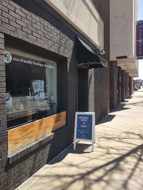 greener goods shop + refillery