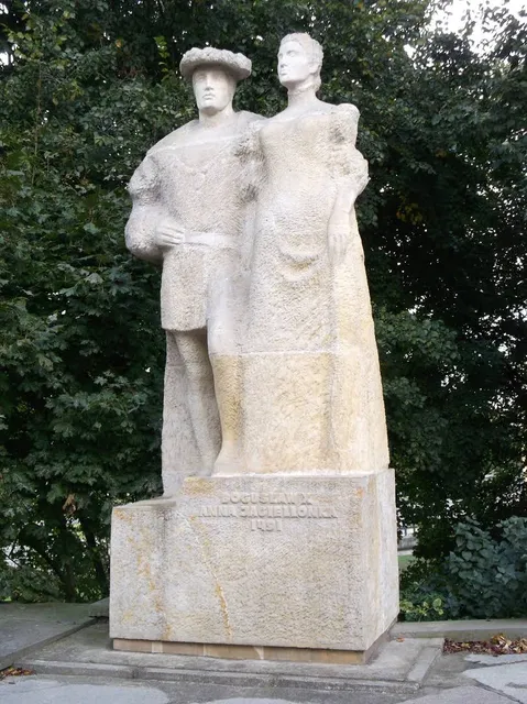 Monument of Bogusław X and Anna Jagiellon
