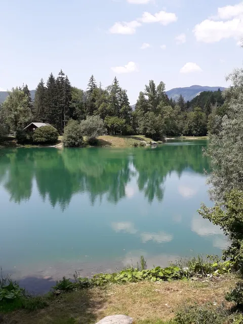 Plan d'eau de La Motte en Bauges