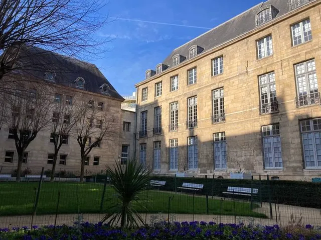 Jardin de l'hotel de Lamoignon
