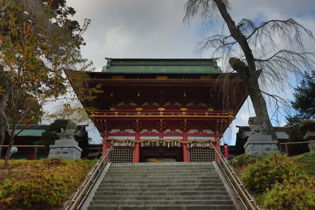 The Romon Gate of Shiogama Shrine