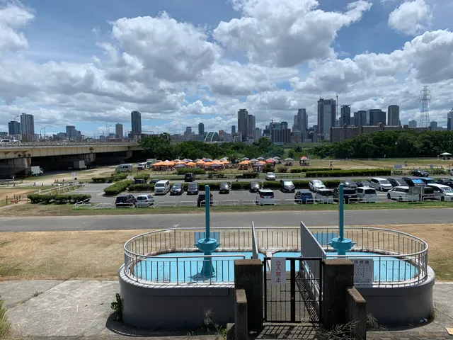 Yodogawa River Park Nishi-Nakajima area BBQ place