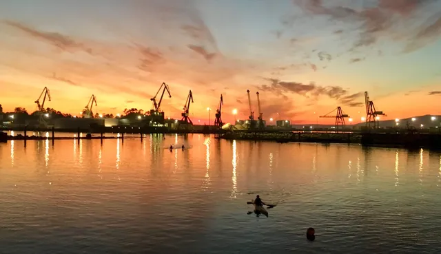 Parque do Centenario do Porto de Vilagarcia