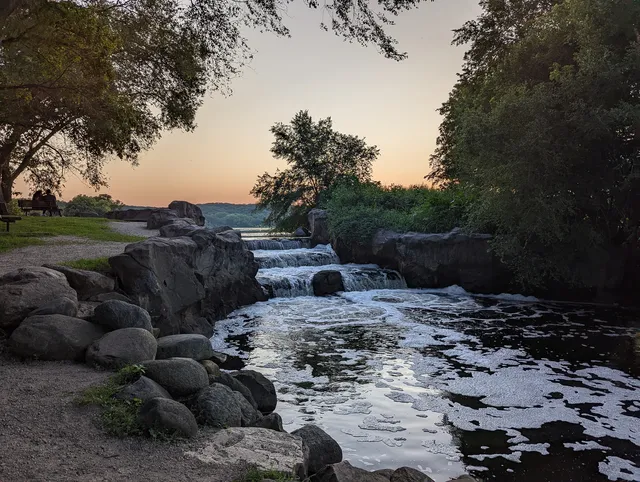 Normandale Lake Waterfall