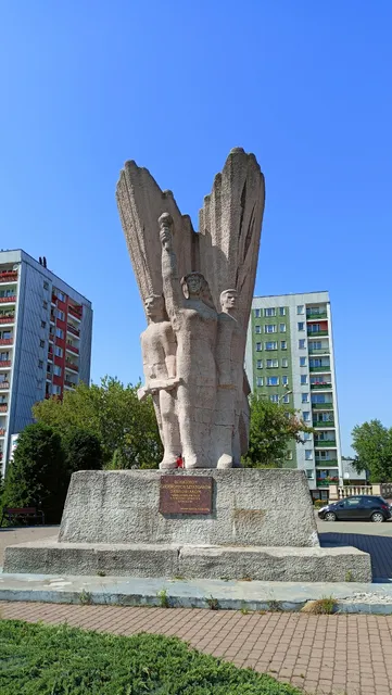 Pomnik Bohaterom Czerwonych Sztandarów w Dąbrowie Górniczej