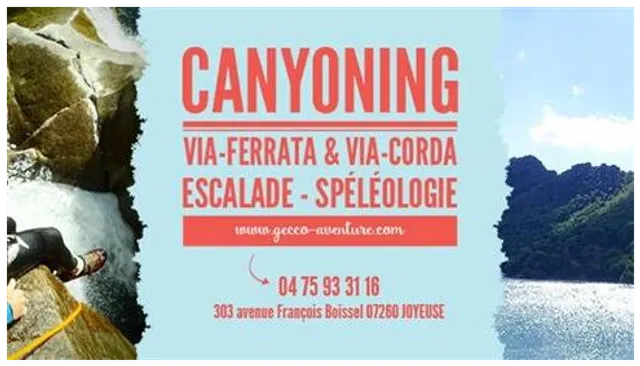 Gecco Aventure | Canyoning Via Ferrata Spéléologie In Ardèche
