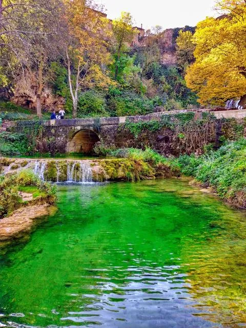 Pozas de la turquesa
