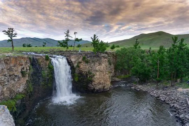Orkhon Waterfall