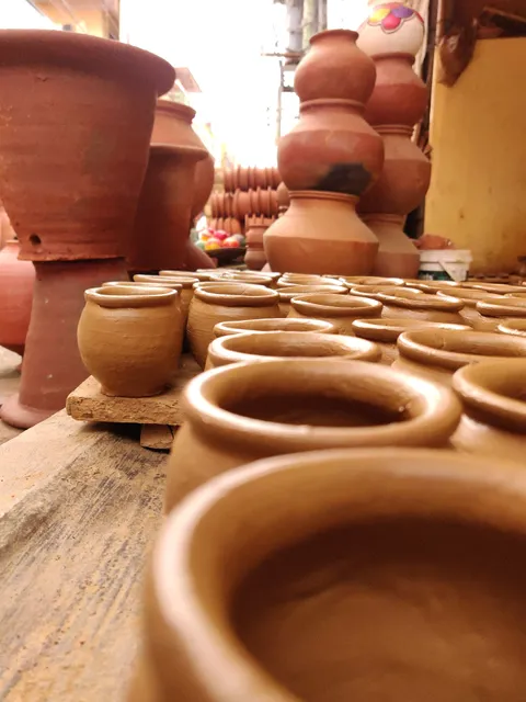 Clay Terracotta Pot shop M A Pottery Shop