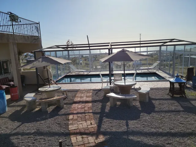 Cabañas cielo azul rosarito