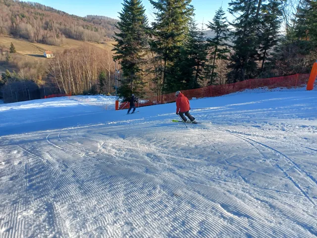 Ski lift in Czarnorzeki