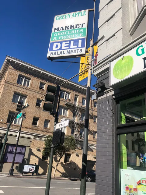 Halal Green Apple Market