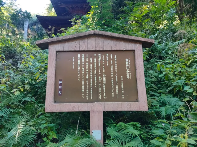 金鑚神社 多宝塔
