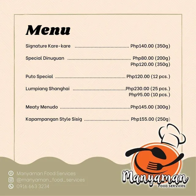 Manyaman Food Services