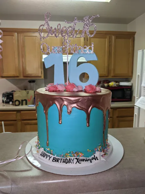 Blue Cake Honey Pies at Cantrell