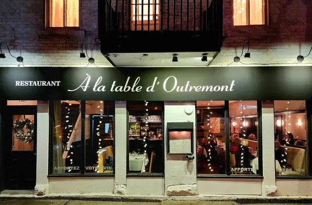 À la table d'Outremont