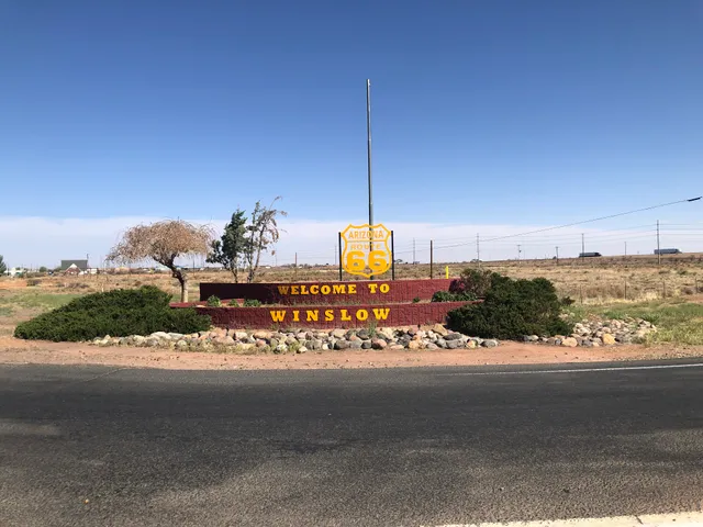Winslow Route 66 Sign
