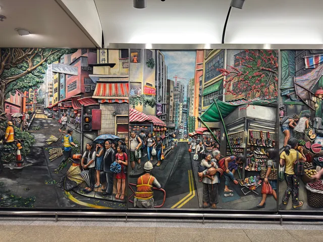 Sai Ying Pun MTR station exit B1