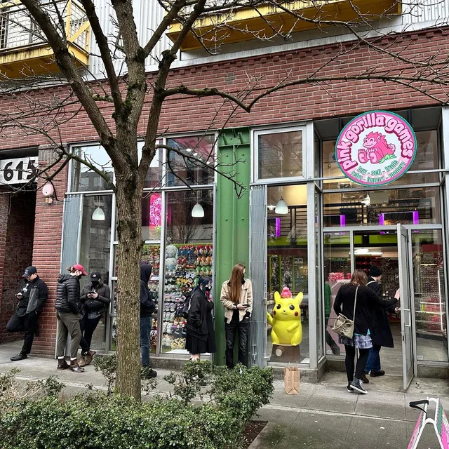 Pink Gorilla Games Capitol Hill