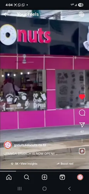 Go Nuts 4 Donuts Upanga Branch