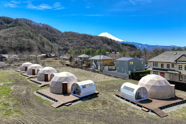 KAWAGUCHIKO BASE DOME GLAMPING NOBORISAKA