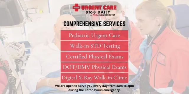 8-2-8 Urgent care