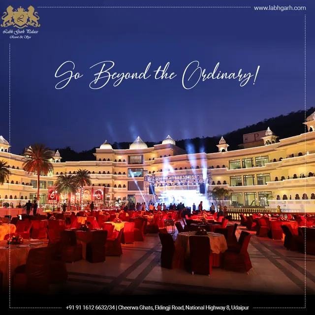 Labh Garh Palace Resort & Spa - 4 star Resorts/Hotels in Udaipur for Wedding | Udaipur - Nathdwara | Udaipur - Jaipur Highway