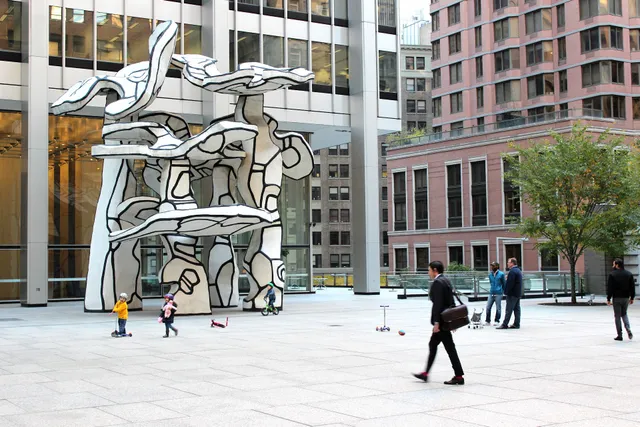 Group of Four Trees - Jean Dubuffet