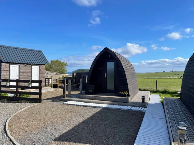 Hillside Camping Pods