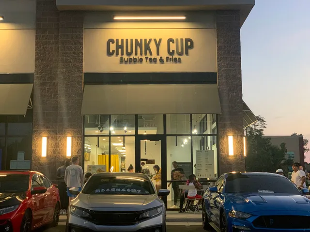 Chunky Cup Bubble Tea and Fries