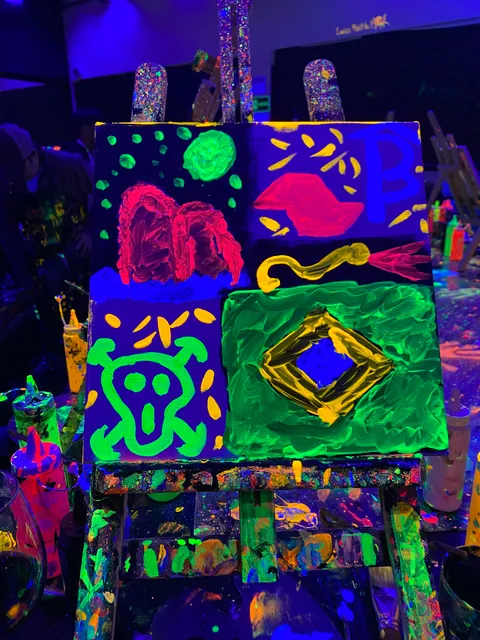 Neon Brush: Sip and Paint Workshop
