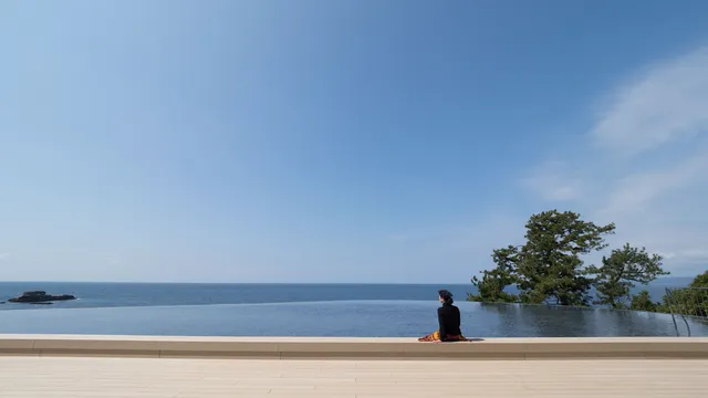 Infinity Ashiyu Foot Bath (SHIRAHAMA KEY TERRACE HOTEL SEAMORE)