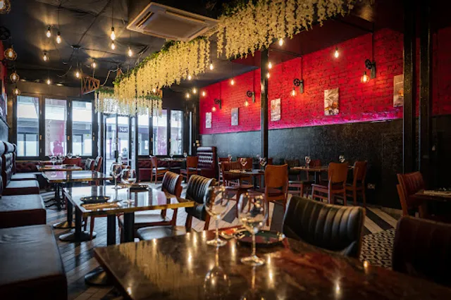 Black and Red Turkish Bistro Grill