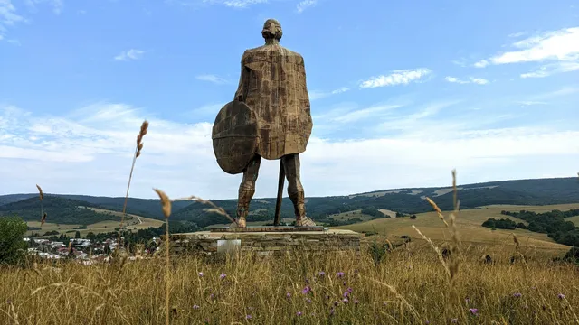 Prince Laborec's statue