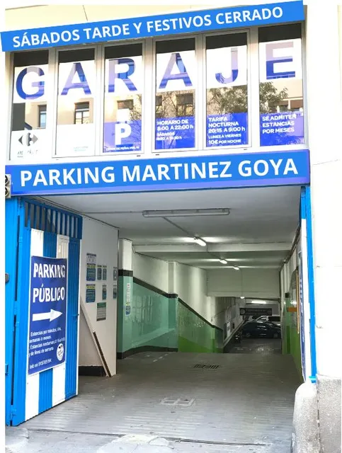 Parking Martínez Goya
