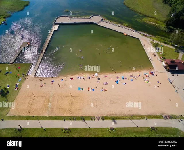 The town beach "Mamry"