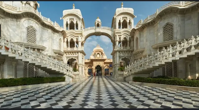 Shri Krishan Temple iskcon vrindavan