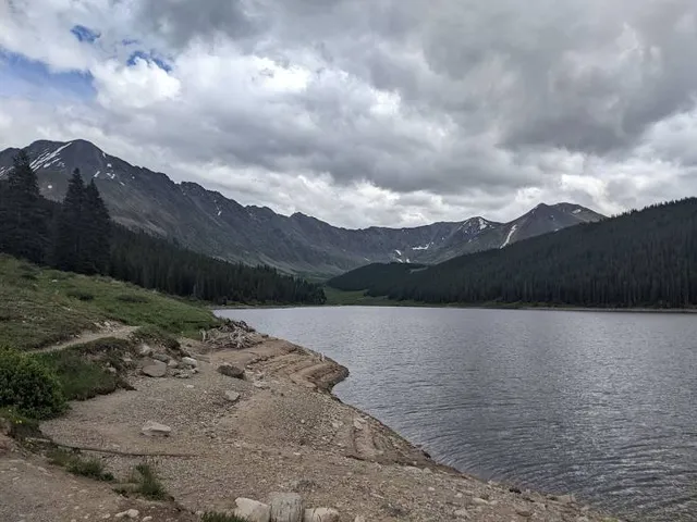 Clinton Gulch Dam Reservoir
