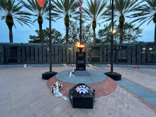Jacksonville Veterans Memorial Wall