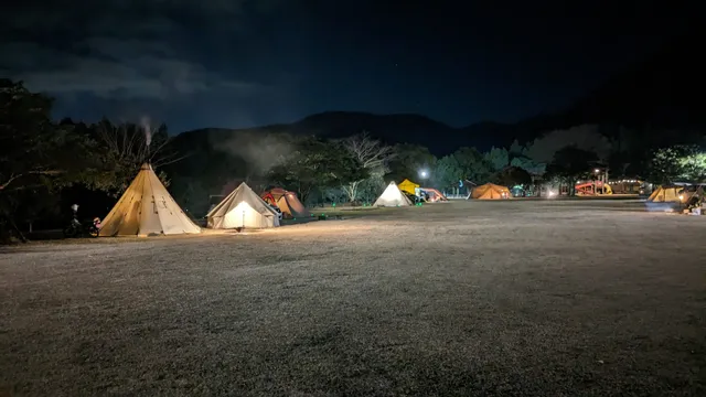 The auto camp forest Kawanabe