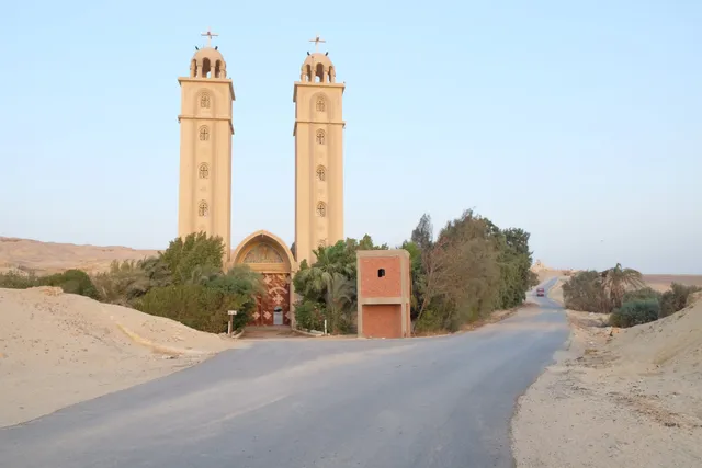 The Monastery of Archangel Gabriel at Naqlun Mountain (Deir Alnaqlun)
