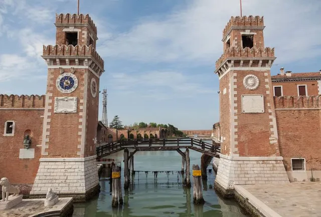 padiglione delle navi temporaneo
