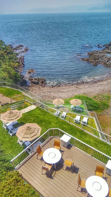 海辺のリゾート 碧い海