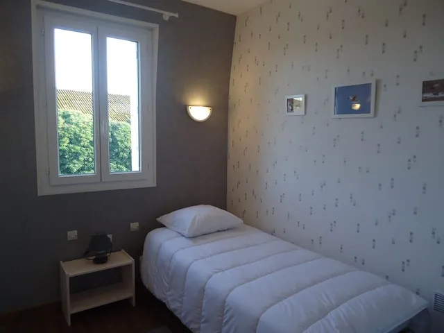 Maison avec terrasse et jardin 300 mètres plage, 2 vélos fournis