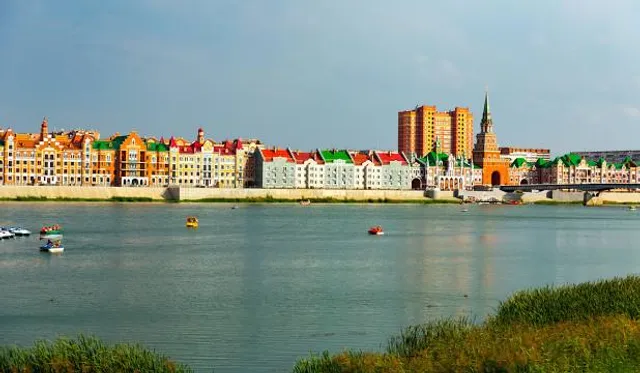 Brugge Embankment in Yoshkar-Ola