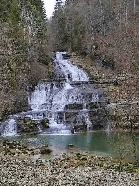 Gorges of Orbe river