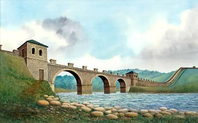Willowford Roman Bridge