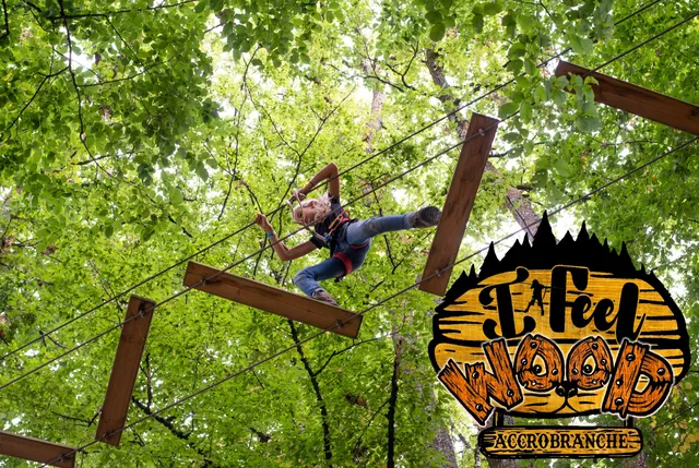 Accrobranche I FEEL WOOD Parc Aventure Sarlat